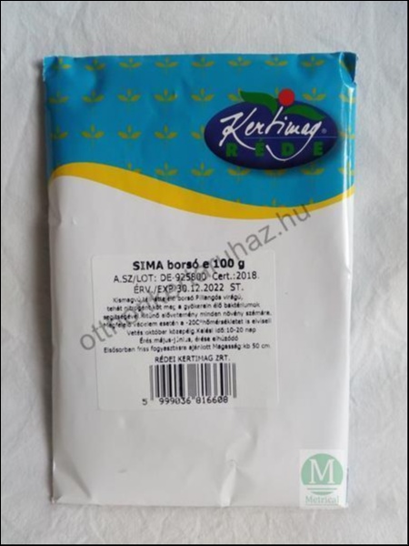 Borsó áttelelő sima vetőmag 100g