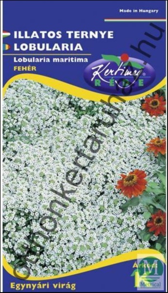 Illatos ternye fehér (Lubolária/Alyssum) Virágmag