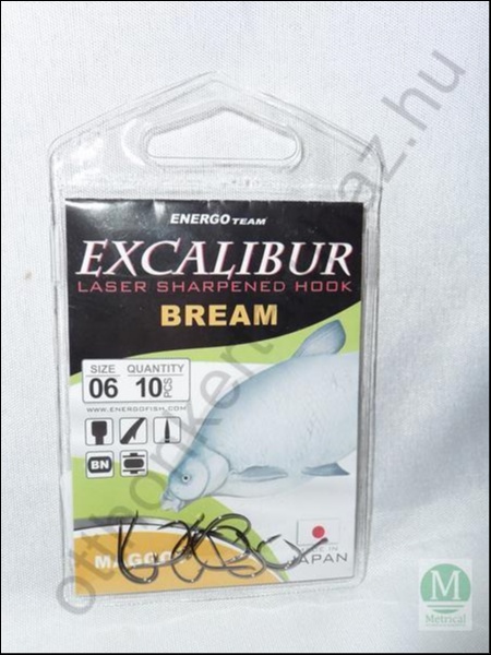 Horgászat horog Excalibur bream maggot NS6 (47040006)