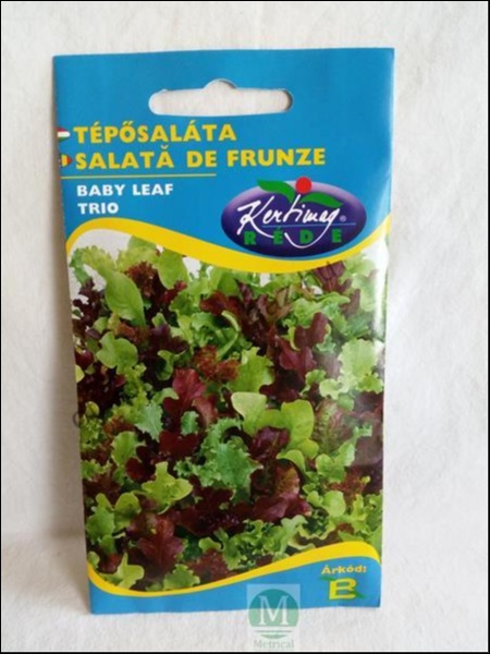 Saláta baby leaf trio vetőmag