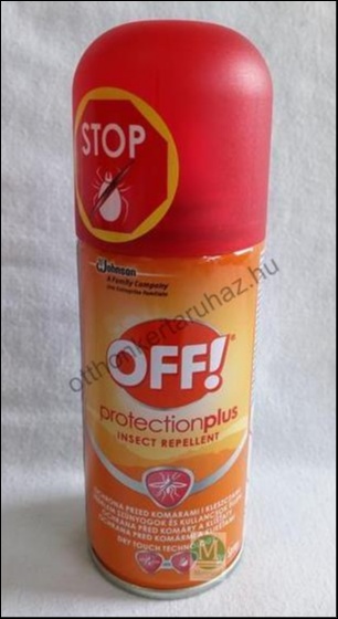 OFF Protection Plus szúnyogriasztó száraz aeroszol 100ml