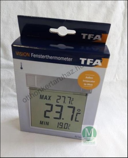 Digitális ablakhőmérő, TFA 30.1025