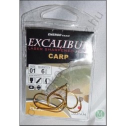 Horgászat horog Excalibur Carp classic Gold2 (47015002)