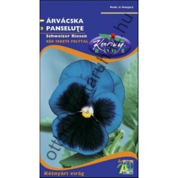 Árvácska kék fekete virágmag